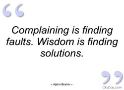 complaining-is-finding-faults-ajahn-brahm