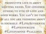 The Productive Life!
