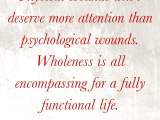 Wholeness…..